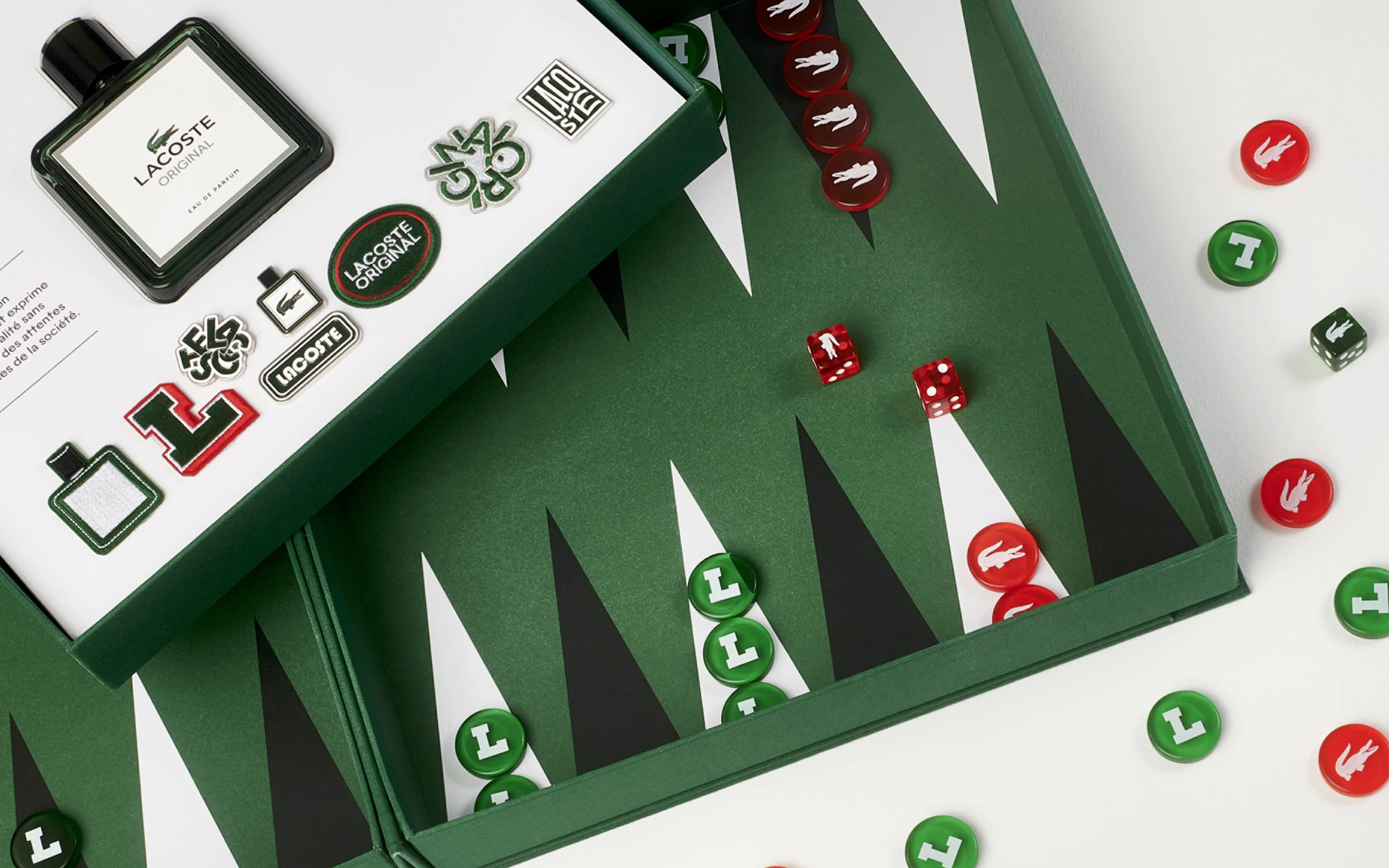Packaging pour Lacoste